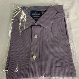 Stafford Men's Fitted Dress Shirt